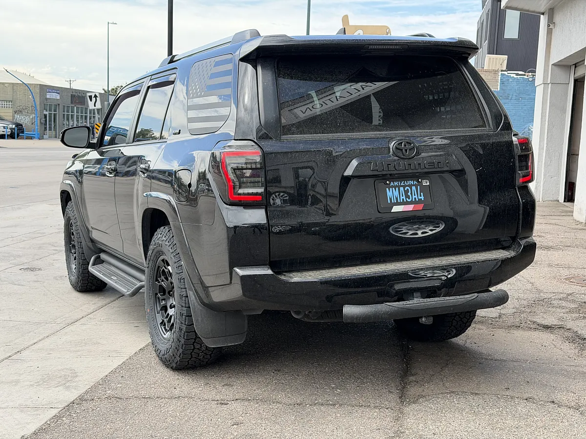 2023 Toyota 4Runner with Replica Wheels 17" TRD Pro 303 Black Wheels