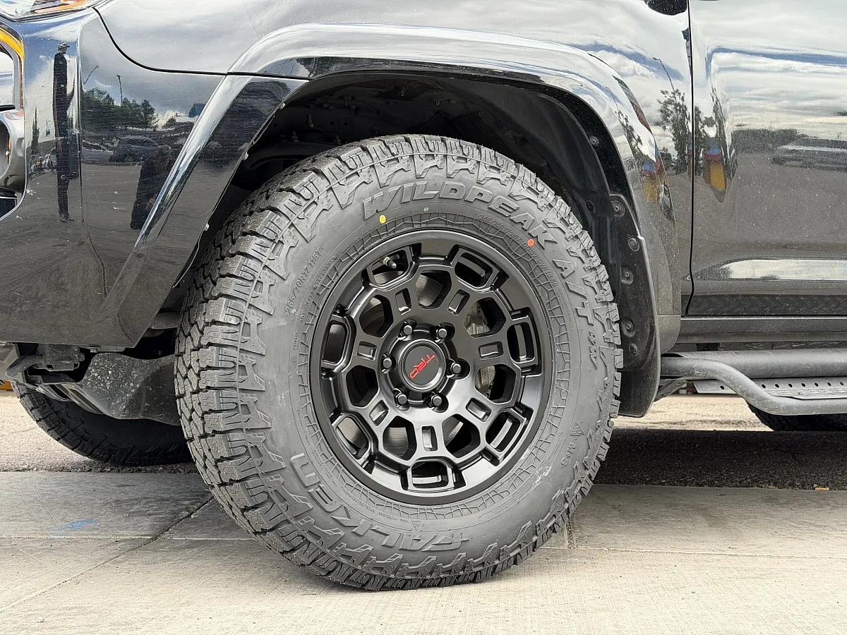 2023 Toyota 4Runner with Black Replica Wheels 17" TRD Pro 303 Rims