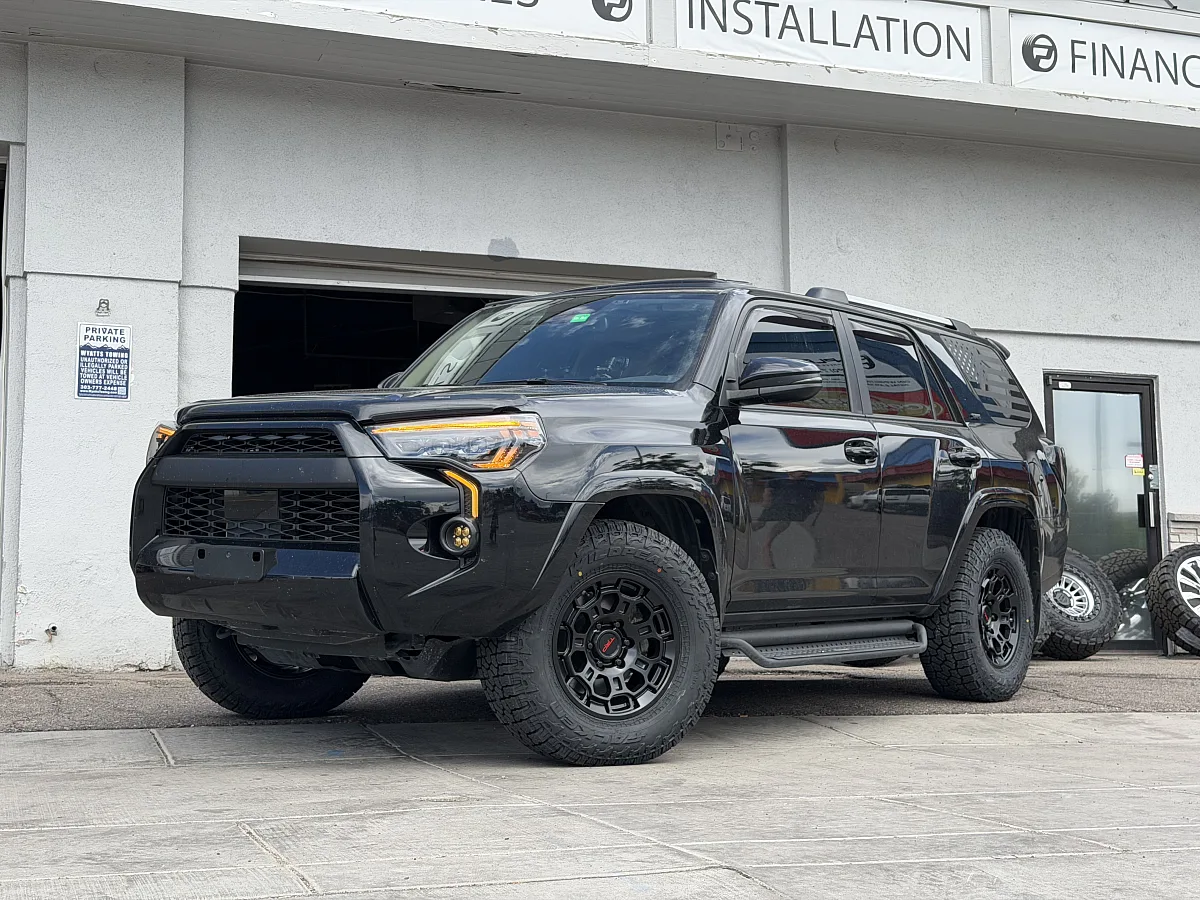 Replica Wheels 17" TRD Pro 303 Black on 2023 Toyota 4Runner