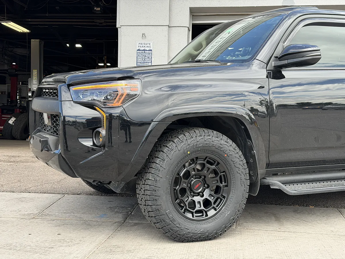 Replica Wheels Black 17" TRD Pro 303 Wheel on 2023 Toyota 4Runner