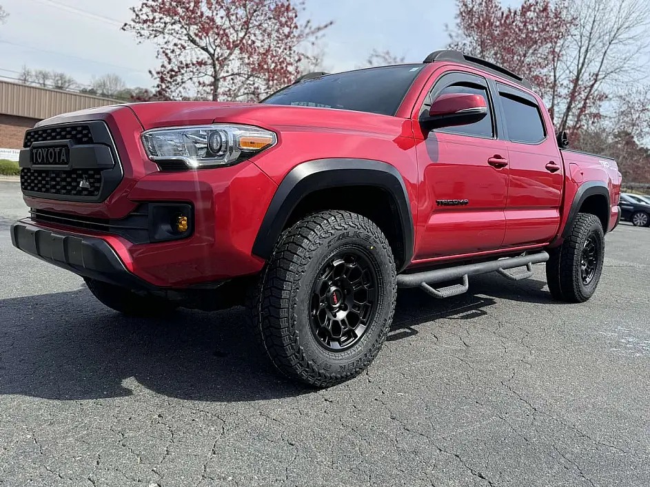 2024 Toyota Tacoma with Replica Wheels 17" TRD Pro 303 Black Wheels