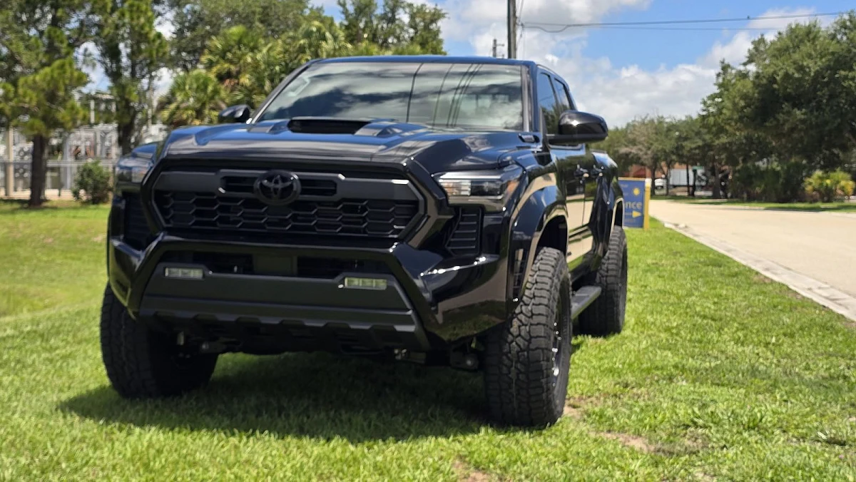 Replica Wheels 17" TRD Pro 303 Black Rim on 2025 Toyota Tacoma