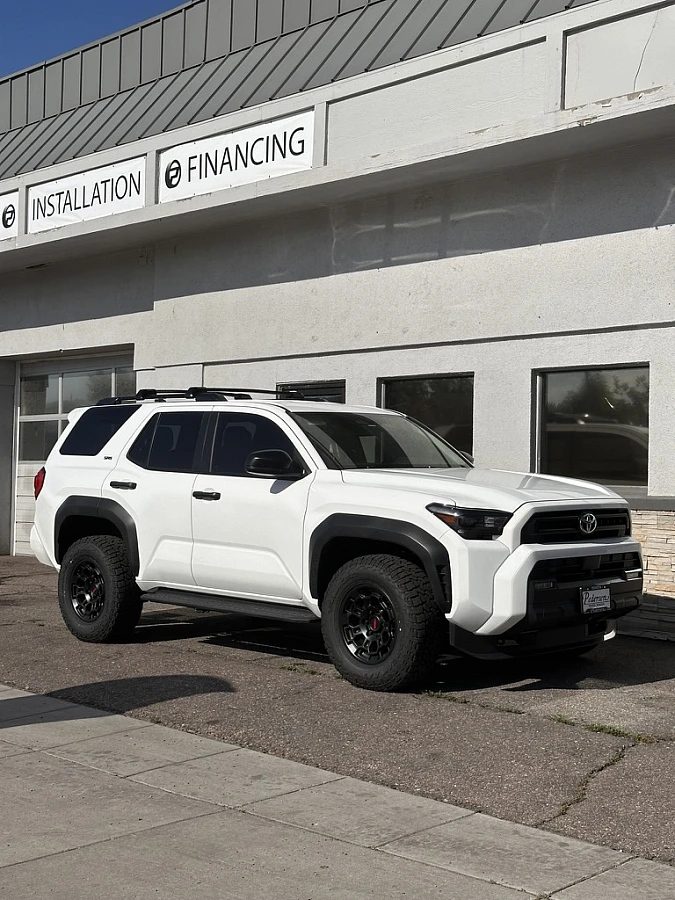 2026 Toyota 4Runner with Replica Wheels 17" TRD Pro 303 Black Wheels