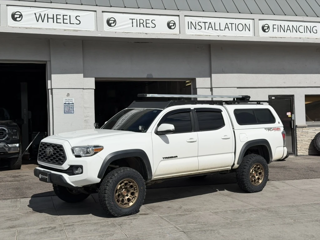 Bronze Replica Wheels 17" TRD Pro 303 on 2021 Toyota Tacoma