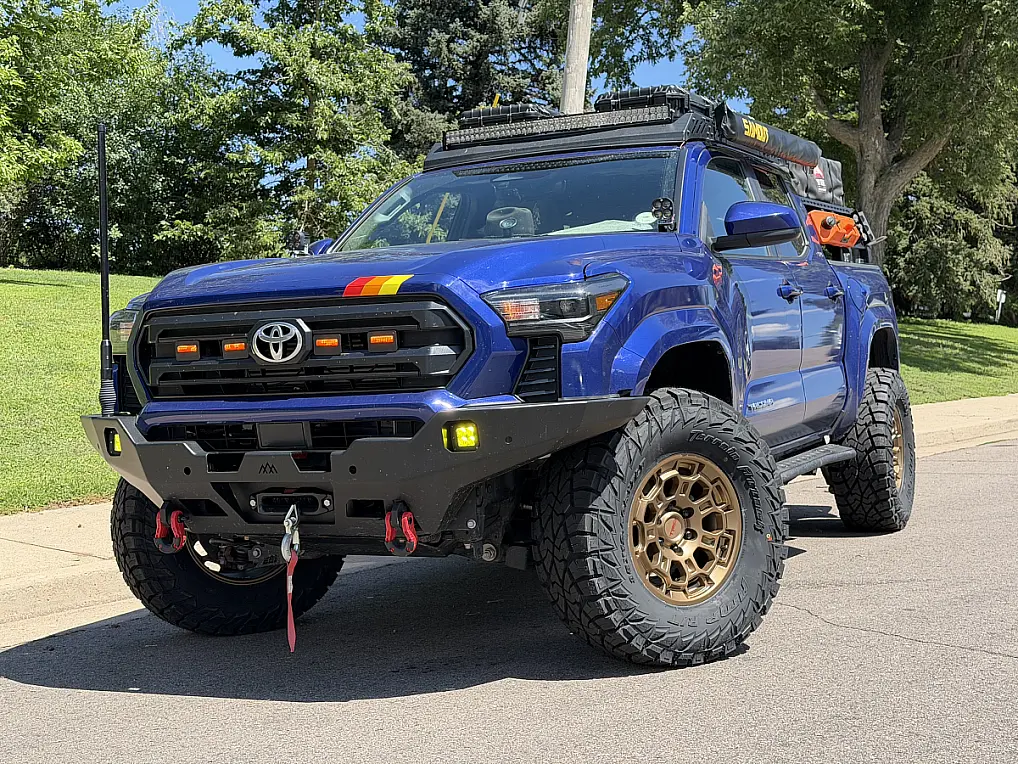 2024 Toyota Tacoma Equipped with Replica Wheels 17" TRD Pro 303 Bronze