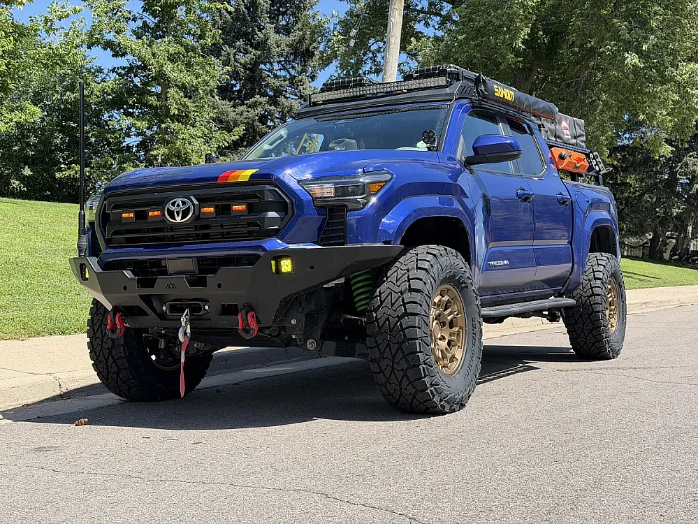 2024 Toyota Tacoma with Replica Wheels 17" TRD Pro 303 Bronze Rims