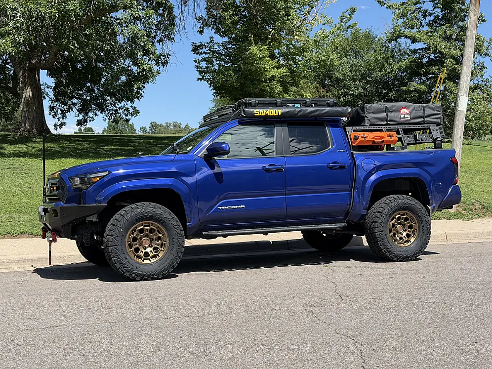 2024 Toyota Tacoma with Replica Wheels 17" TRD Pro 303 Bronze Wheels