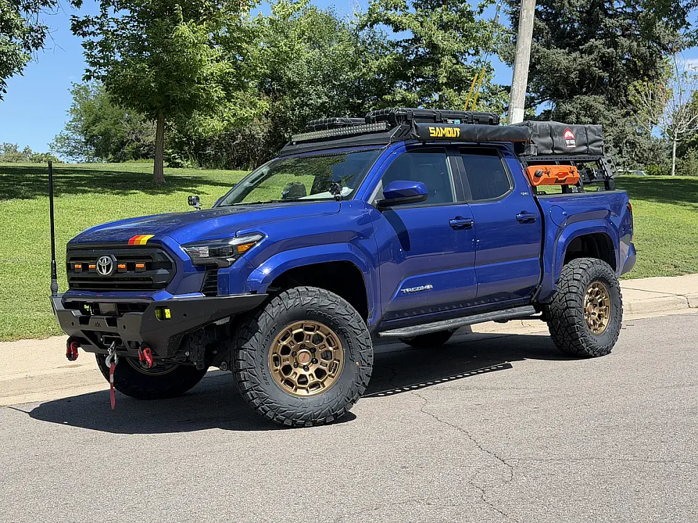 Bronze Replica Wheels 17" TRD Pro 303 Rim on 2024 Toyota Tacoma