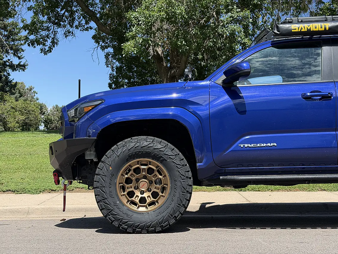 Replica Wheels 17" TRD Pro 303 Bronze on 2024 Toyota Tacoma