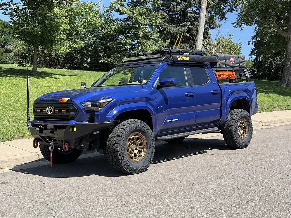 Replica Wheels 17" TRD Pro 303 Bronze Rim on 2024 Toyota Tacoma