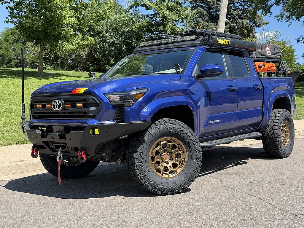 Replica Wheels 17" TRD Pro 303 — Bronze on 2024 Toyota Tacoma