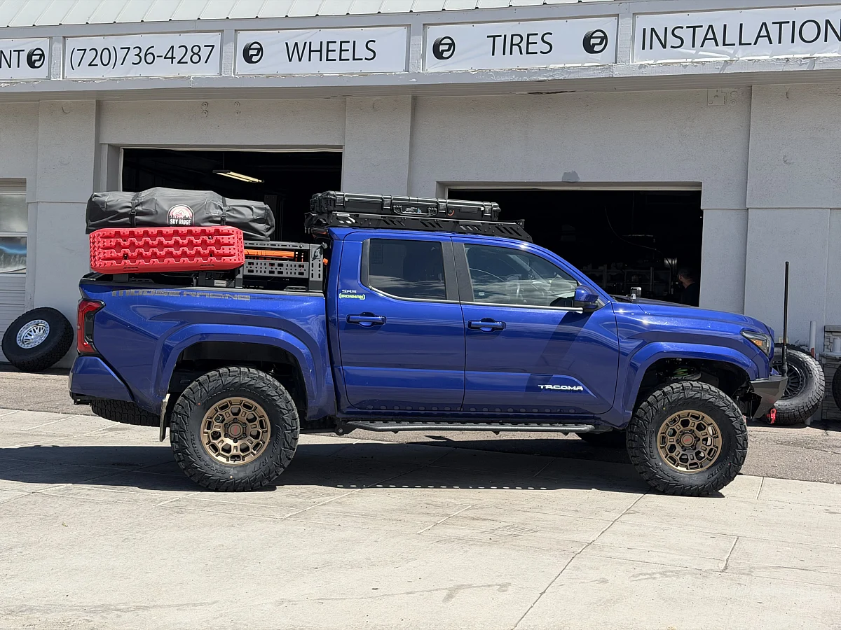 2024 Toyota Tacoma Replica Wheels 17" TRD Pro 303 Bronze Custom Wheels