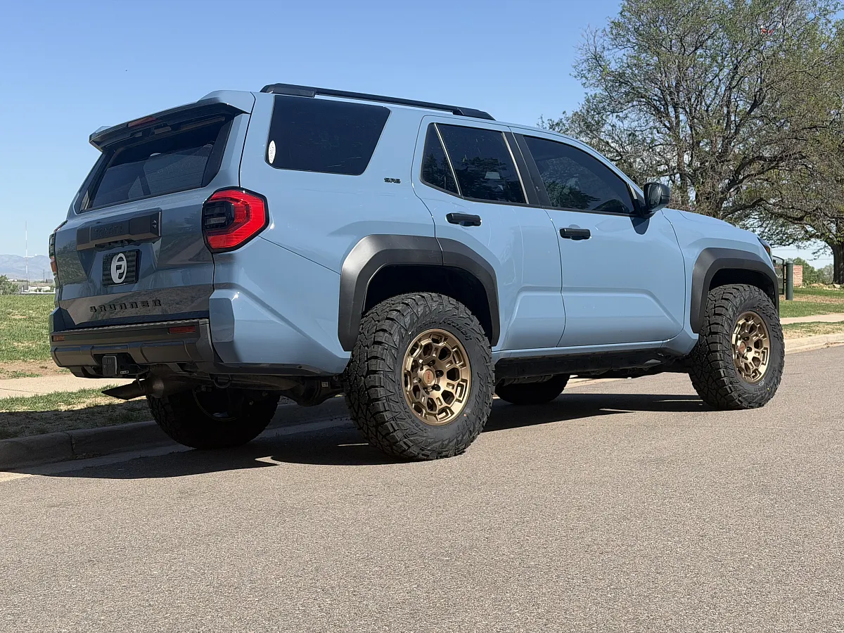 2026 Toyota 4Runner with Replica Wheels 17" TRD Pro 303 Bronze Rims