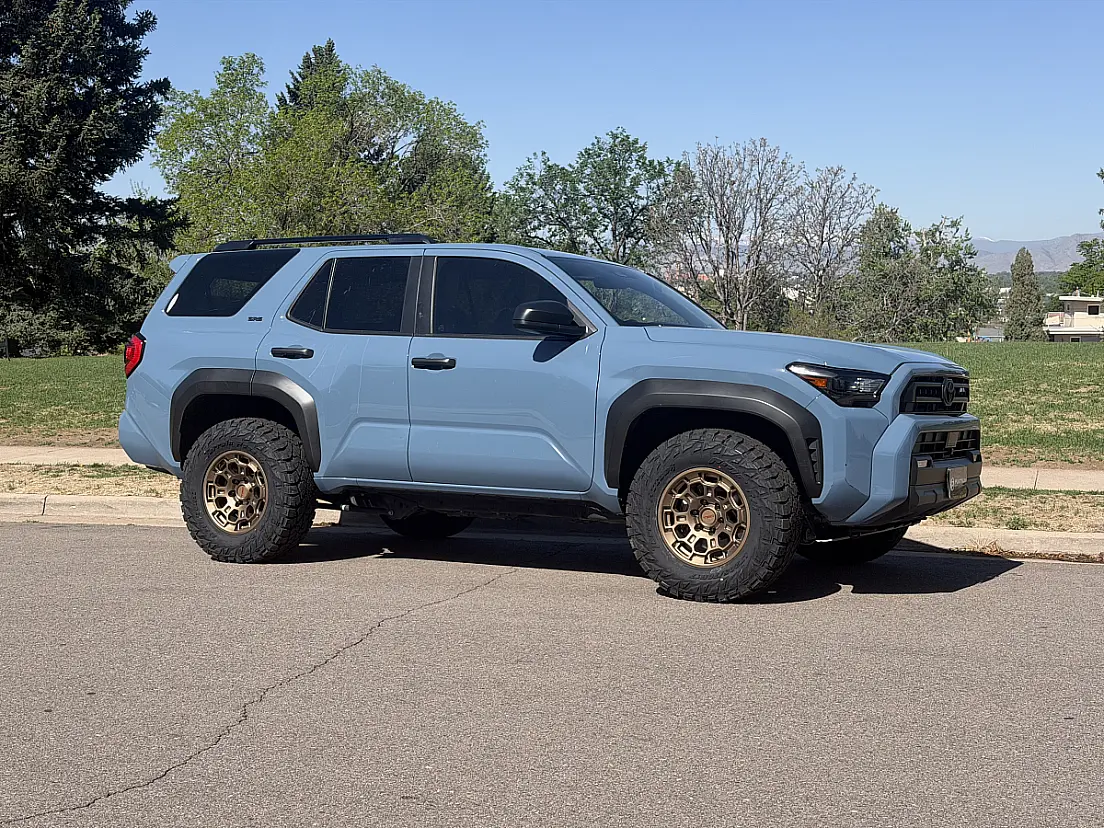 Replica Wheels 17" TRD Pro 303 Bronze on 2026 Toyota 4Runner
