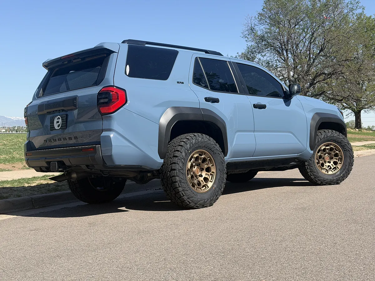Replica Wheels 17" TRD Pro 303 Bronze Aftermarket Wheel on 2026 Toyota 4Runner