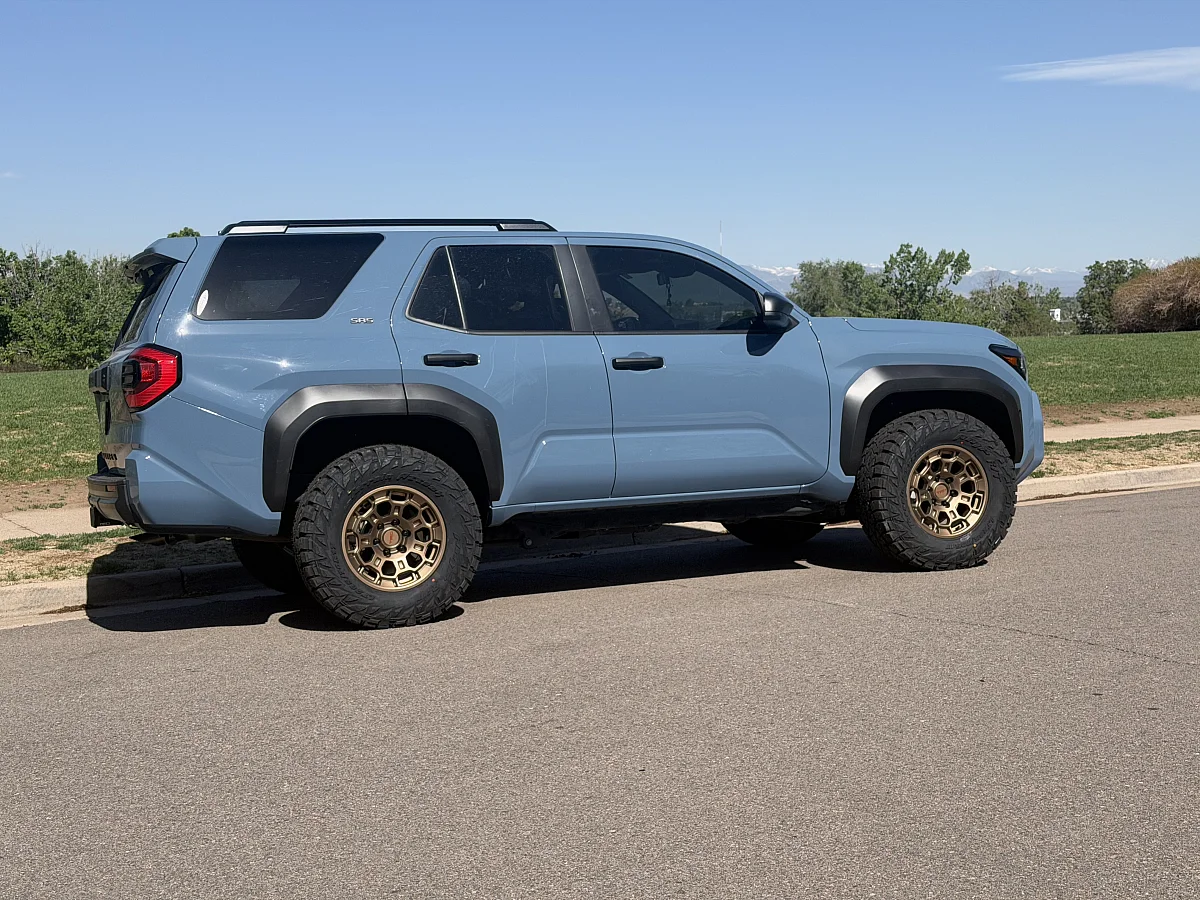 Replica Wheels 17" TRD Pro 303 Bronze Rim on 2026 Toyota 4Runner