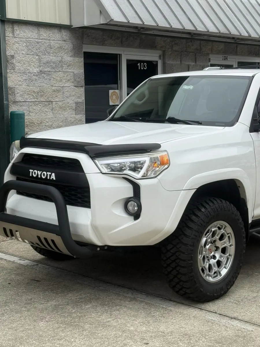 2018 Toyota 4Runner with Replica Wheels 17" TRD Pro 303 Silver Wheels