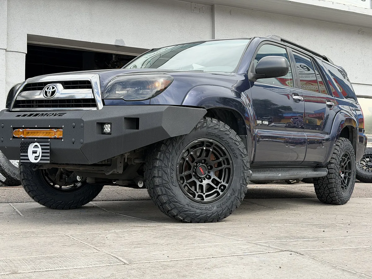 2007 Toyota 4Runner Equipped with Replica Wheels 17" TRD Pro 305 Black