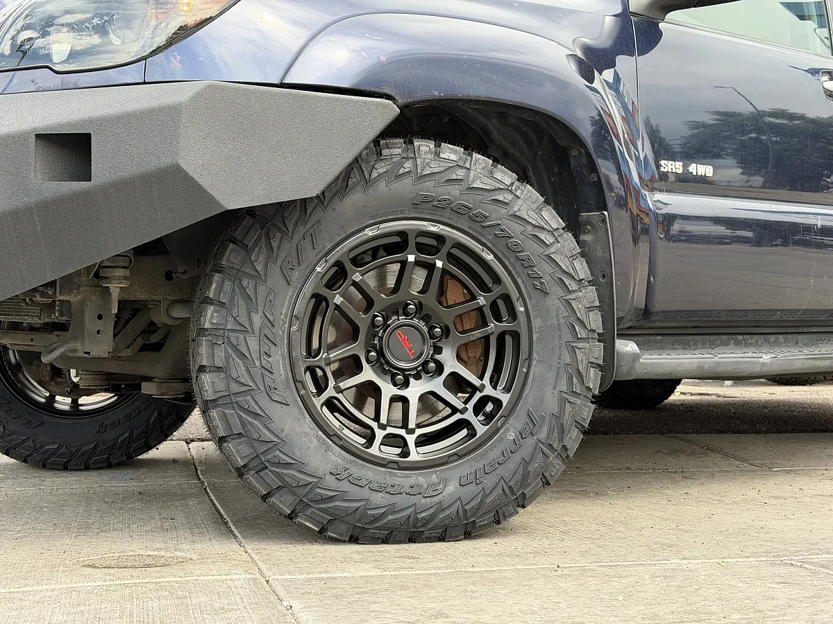 2007 Toyota 4Runner Replica Wheels 17" TRD Pro 305 Black Wheel
