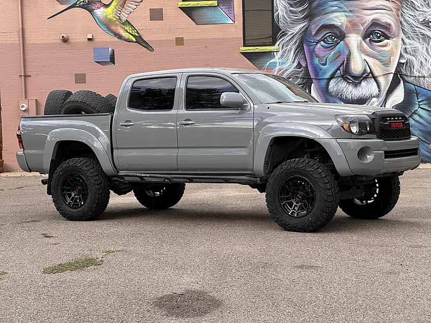 2014 Toyota Tacoma with Replica Wheels 17" TRD Pro 305 Black Rims
