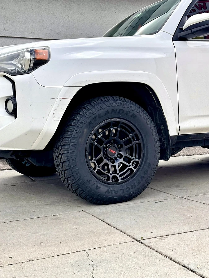 2022 Toyota 4Runner with Replica Wheels 17" TRD Pro 305 Black Wheels