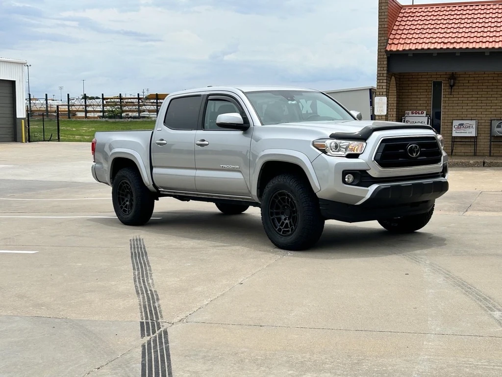 Replica Wheels 17" TRD Pro 305 Black Rim on 2022 Toyota Tacoma