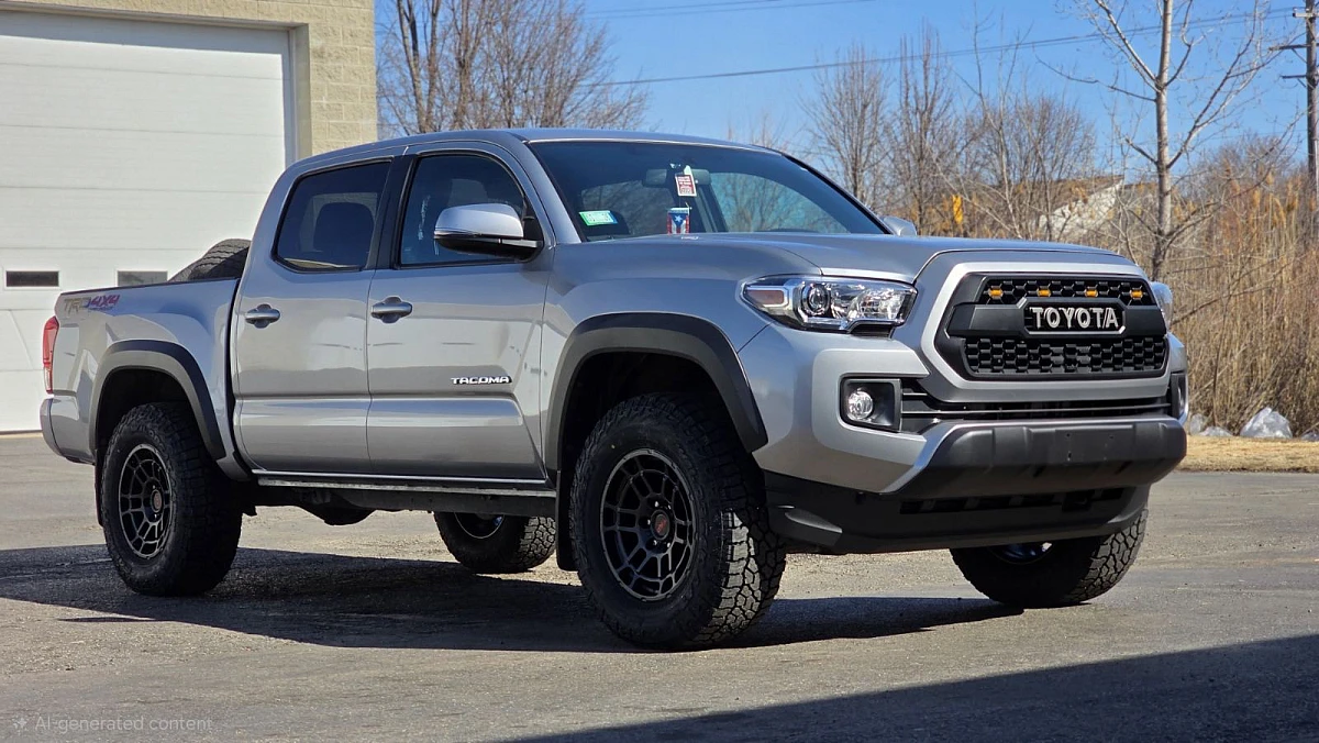 2023 Toyota Tacoma Replica Wheels 17" TRD Pro 305 Black Wheel