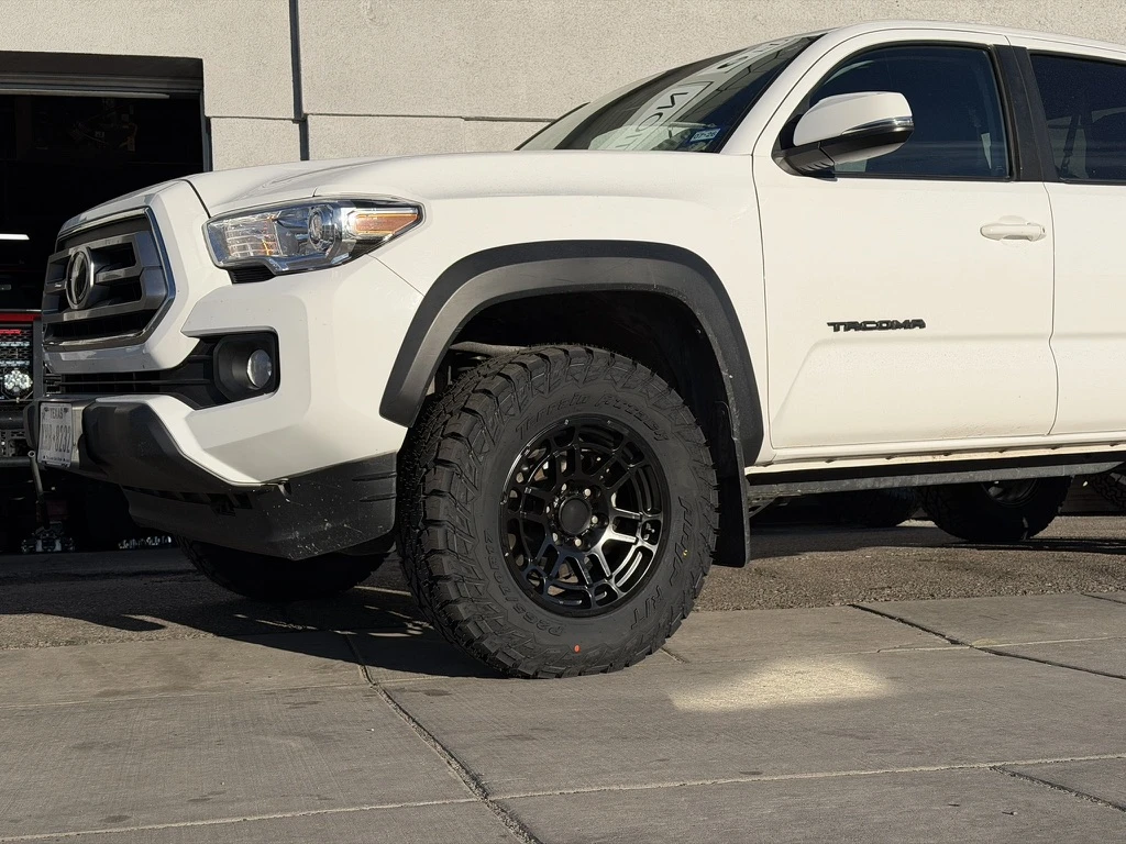 2024 Toyota Tacoma with Replica Wheels 17" TRD Pro 305 Black Rims