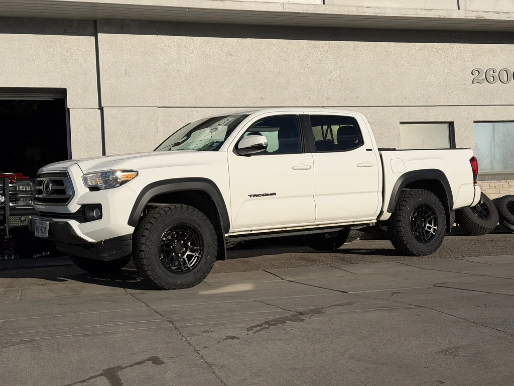 2024 Toyota Tacoma with Replica Wheels 17" TRD Pro 305 Black Wheels