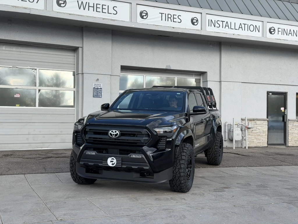 Replica Wheels 17" TRD Pro 305 Black Rim on 2025 Toyota Tacoma