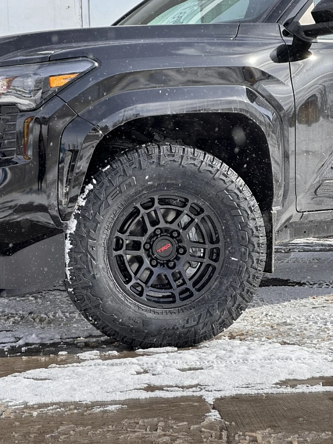 2026 Toyota Tacoma with Replica Wheels 17" TRD Pro 305 Black Wheels
