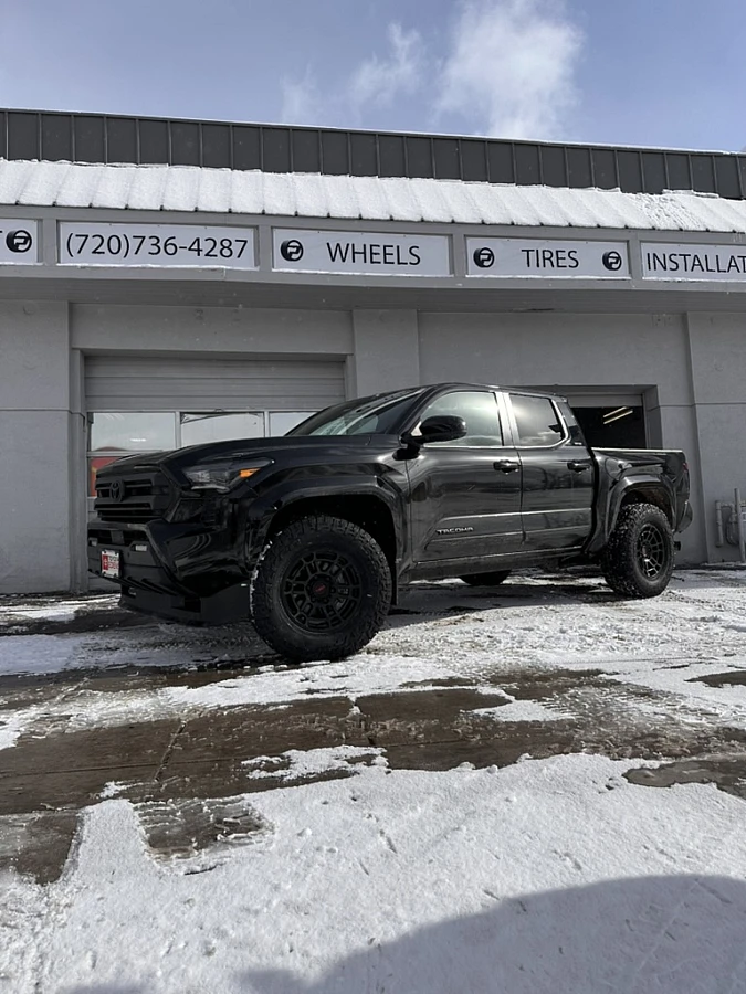 Replica Wheels 17" TRD Pro 305 Black on 2026 Toyota Tacoma