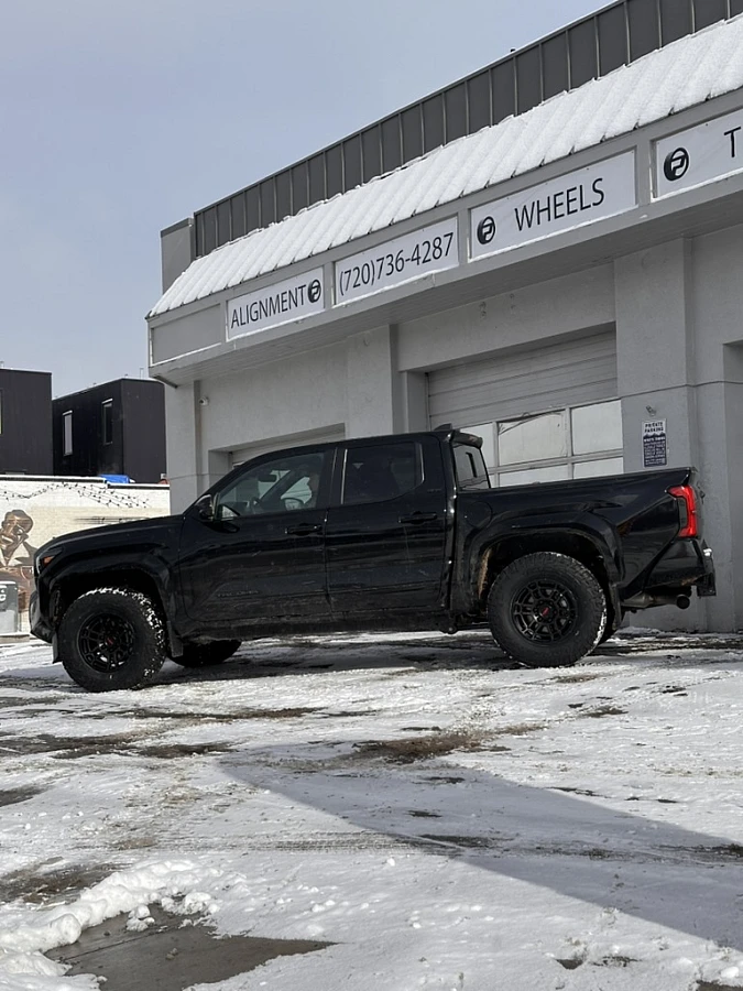 Replica Wheels Black 17" TRD Pro 305 Wheel on 2026 Toyota Tacoma