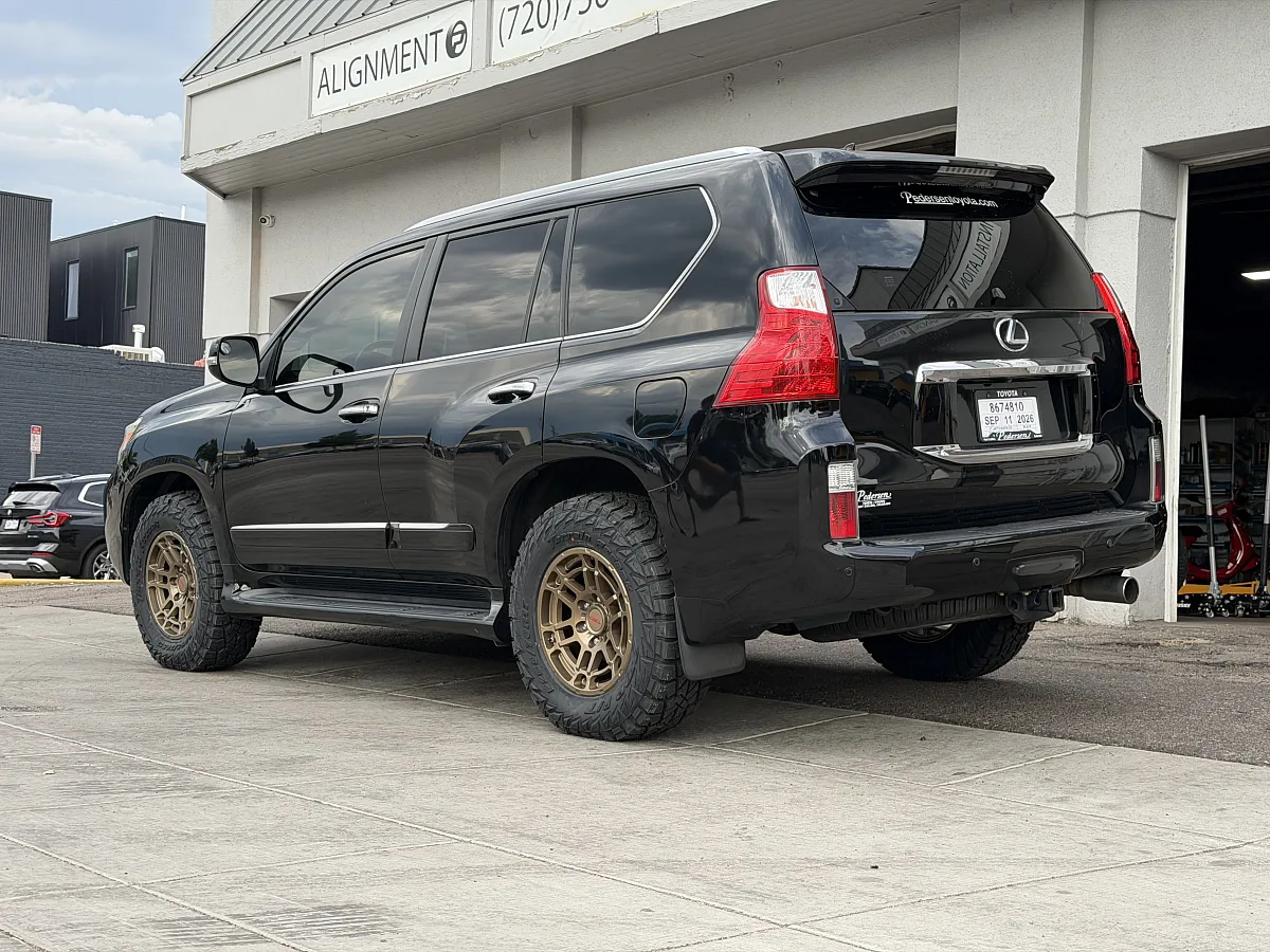 2013 Lexus GX with Replica Wheels 17" TRD Pro 305 Bronze Rims