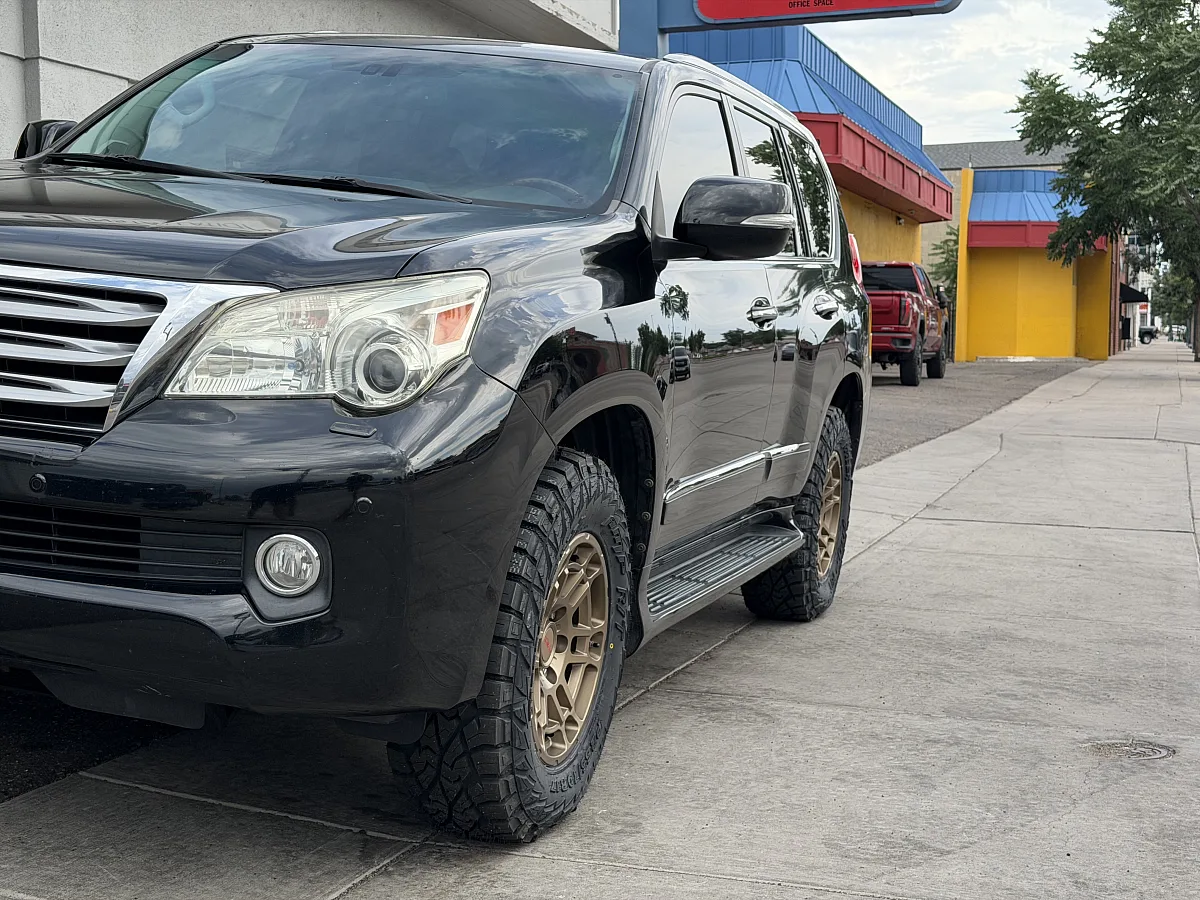2013 Lexus GX with Replica Wheels 17" TRD Pro 305 Bronze Wheels