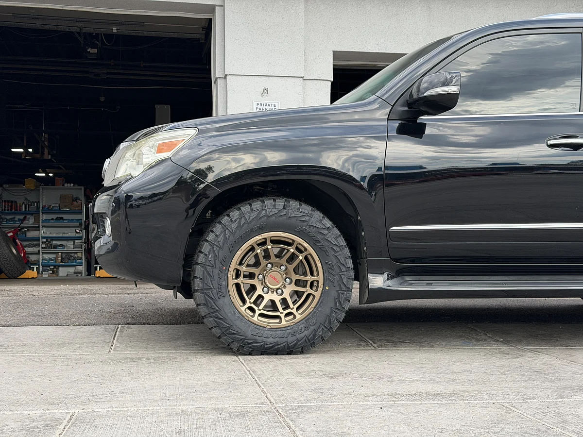 2013 Lexus GX with Bronze Replica Wheels 17" TRD Pro 305 Rims