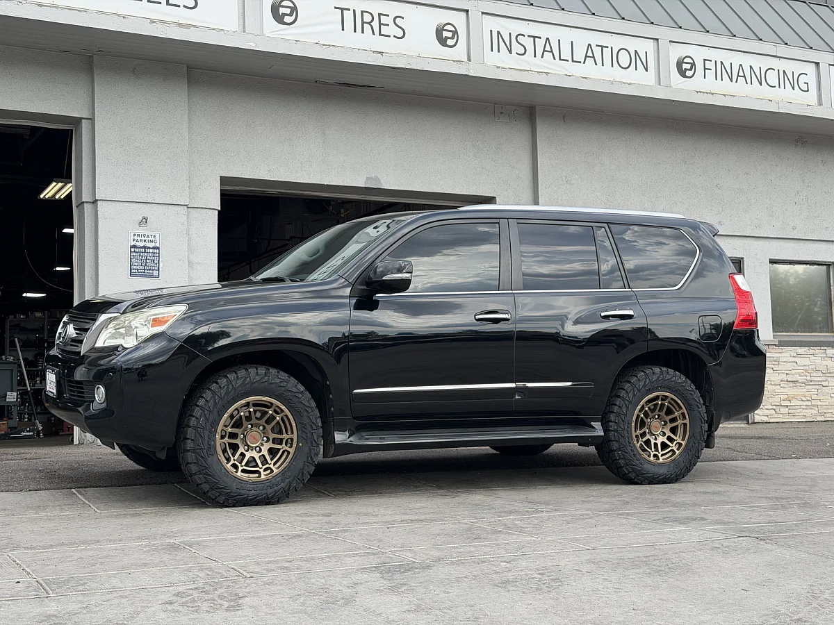 2013 Lexus GX Running Replica Wheels 17" TRD Pro 305 Bronze