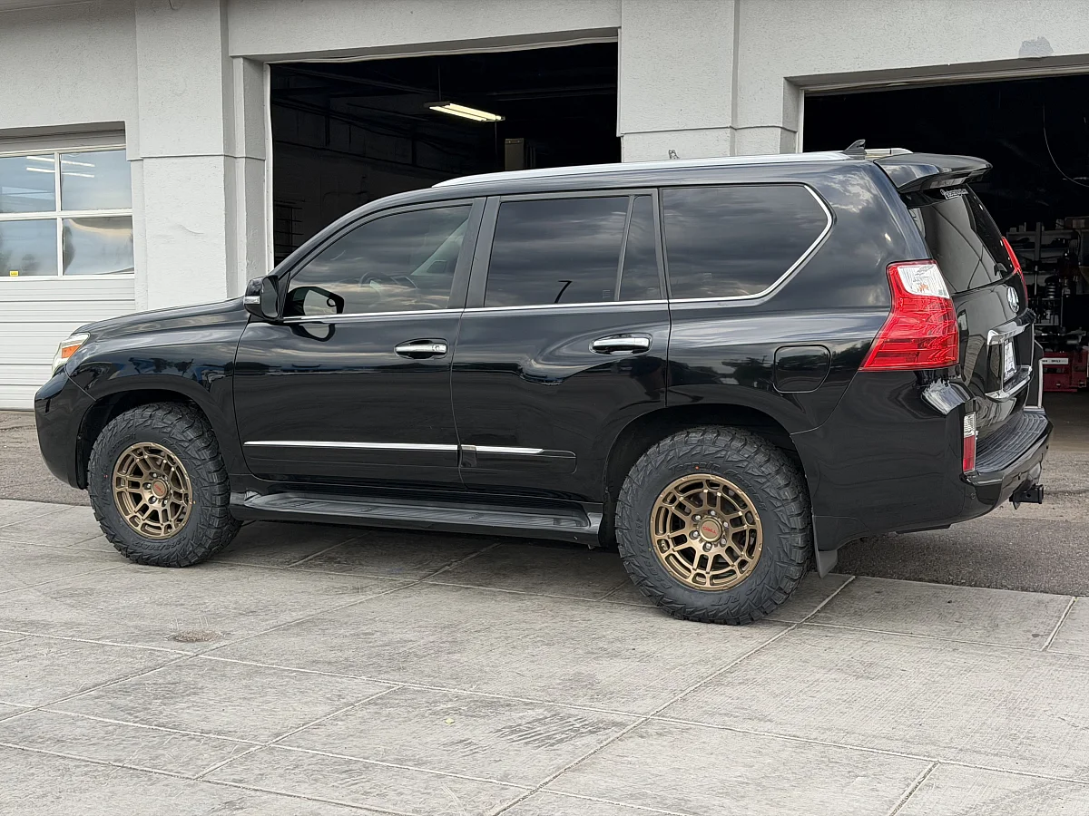 Replica Wheels 17" TRD Pro 305 Bronze Rim on 2013 Lexus GX