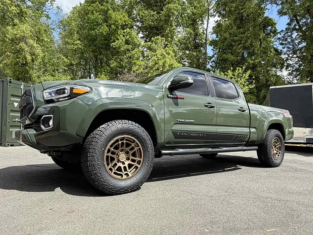 2022 Toyota Tacoma with Replica Wheels 17" TRD Pro 305 Bronze Wheels