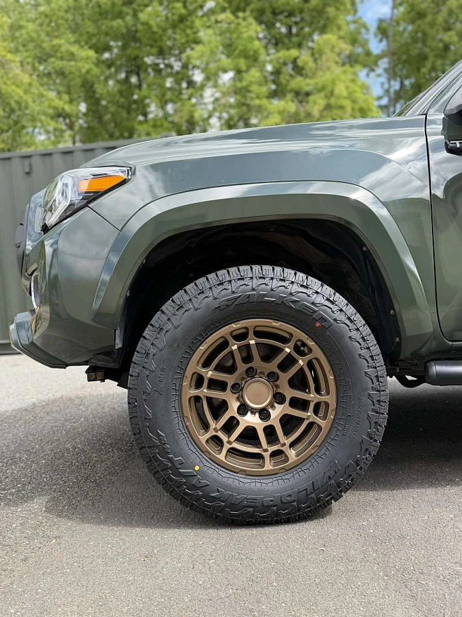 Replica Wheels 17" TRD Pro 305 Bronze Rim on 2022 Toyota Tacoma