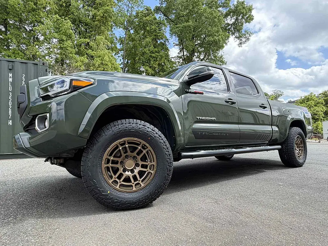 Replica Wheels Bronze 17" TRD Pro 305 Wheel on 2022 Toyota Tacoma