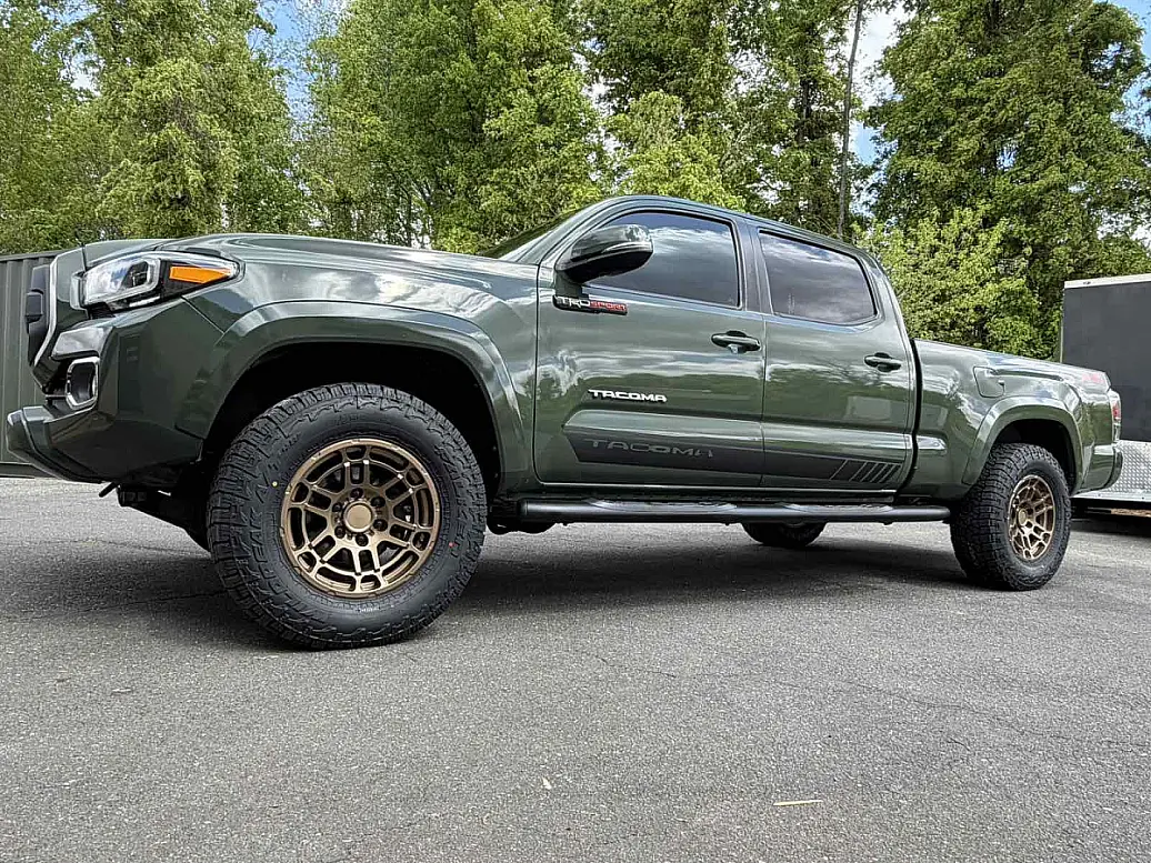2022 Toyota Tacoma Replica Wheels 17" TRD Pro 305 Bronze Wheel