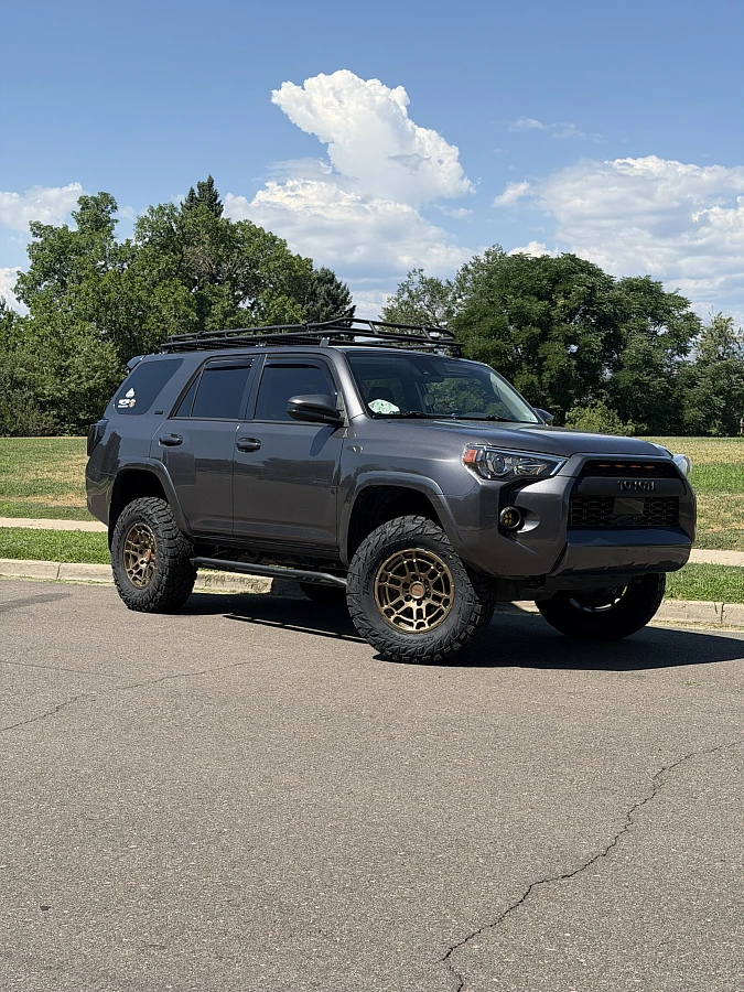 2023 Toyota 4Runner Equipped with Replica Wheels 17" TRD Pro 305 Bronze
