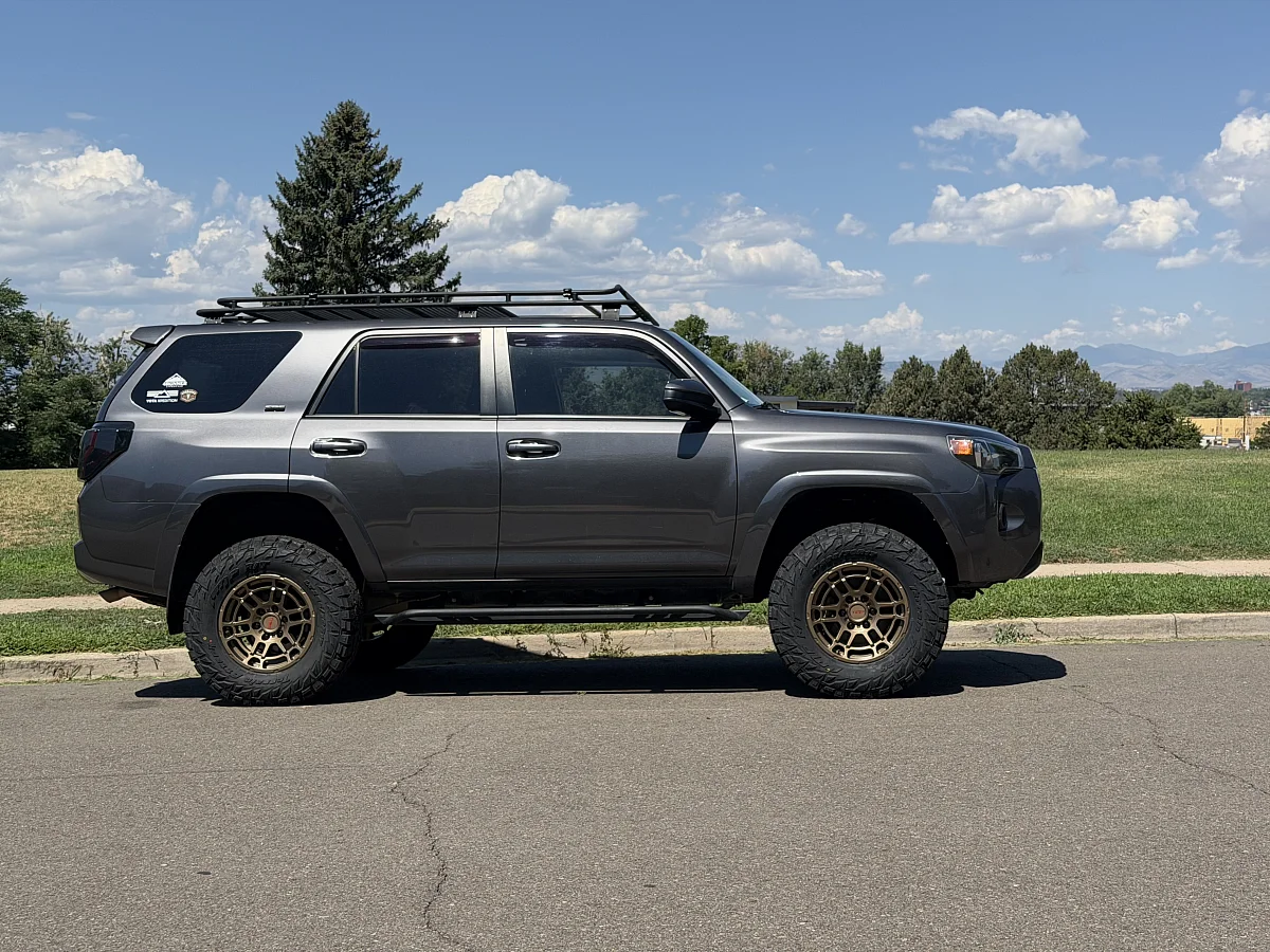 2023 Toyota 4Runner with Bronze Replica Wheels 17" TRD Pro 305 Rims
