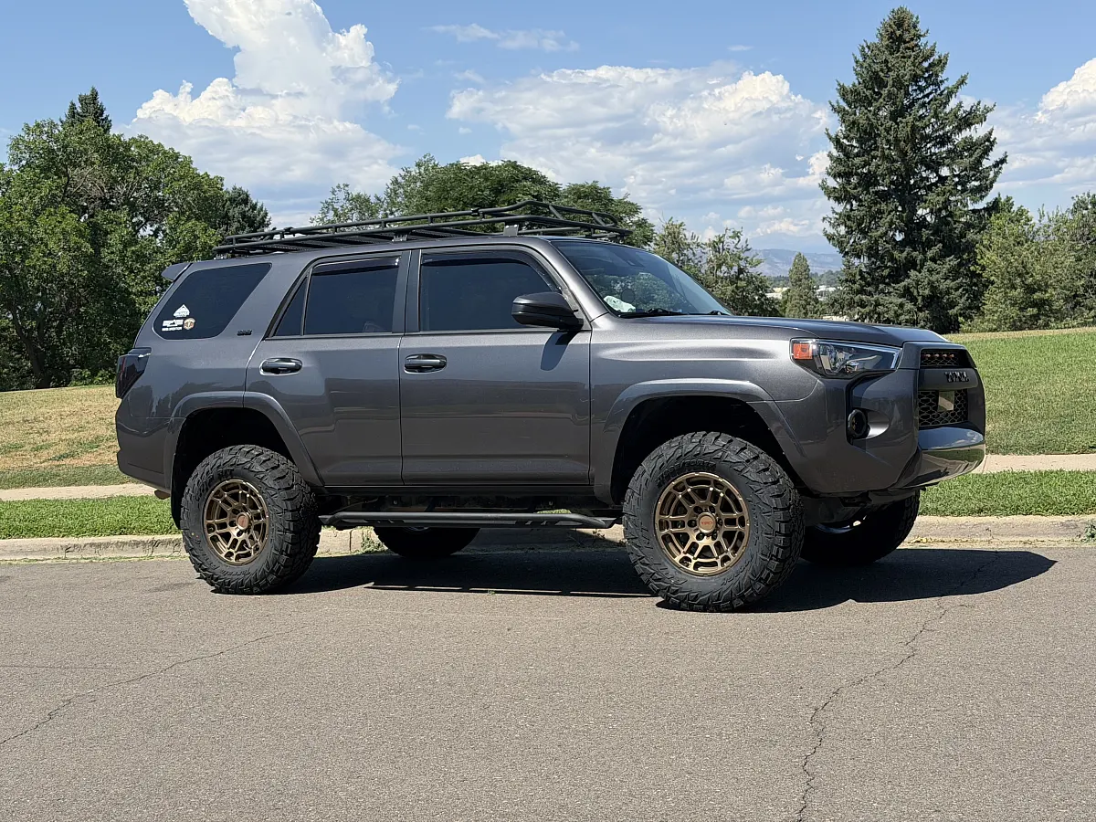 2023 Toyota 4Runner Running Replica Wheels 17" TRD Pro 305 Bronze