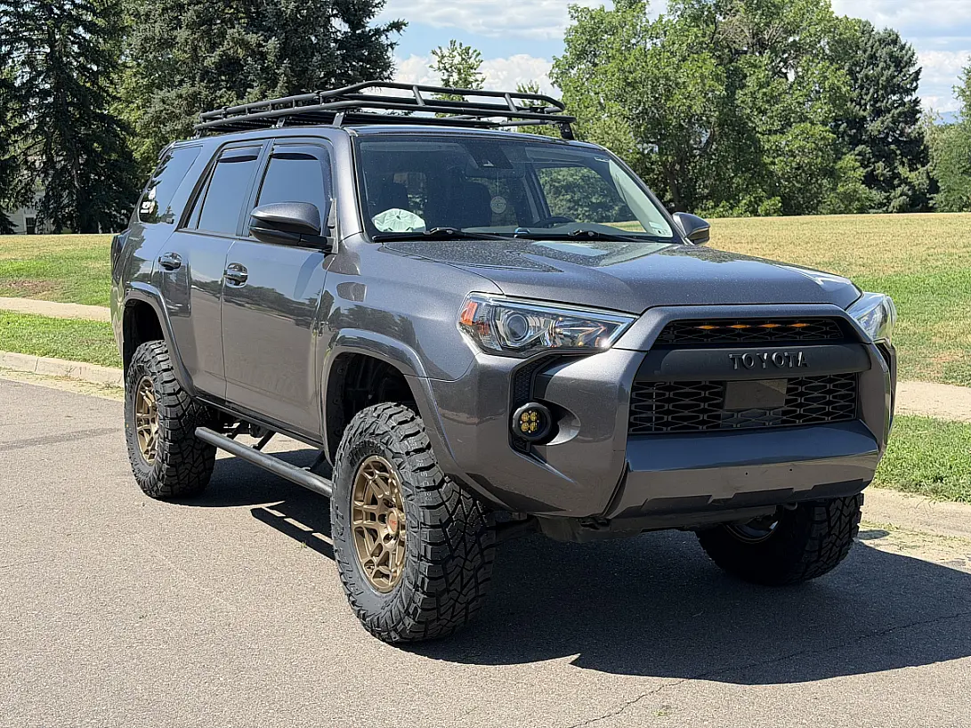 Bronze Replica Wheels 17" TRD Pro 305 on 2023 Toyota 4Runner