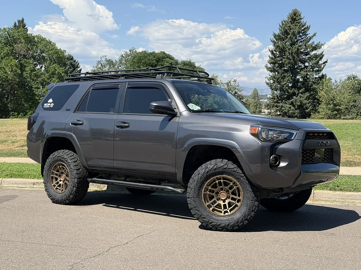 Bronze Replica Wheels 17" TRD Pro 305 Rim on 2023 Toyota 4Runner