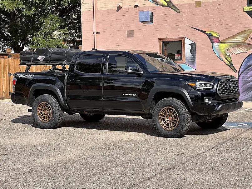 Replica Wheels 17" TRD Pro 305 Bronze Rim on 2023 Toyota Tacoma