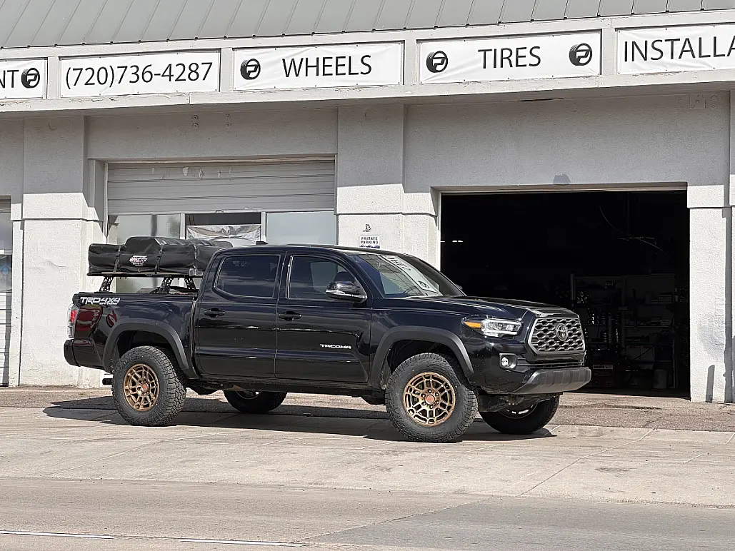 2023 Toyota Tacoma Running Replica Wheels 17" TRD Pro 305 Bronze