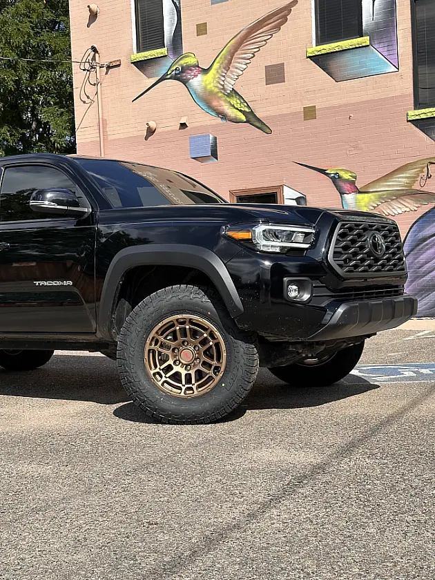 2023 Toyota Tacoma Replica Wheels 17" TRD Pro 305 Bronze Wheel